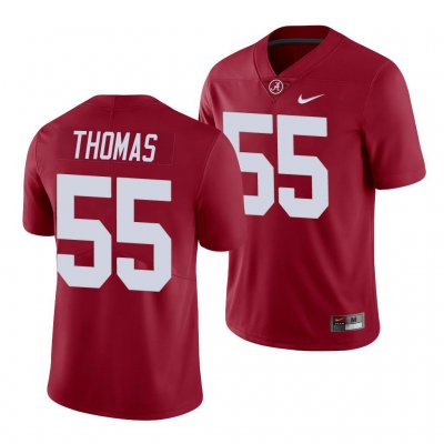 Men's Alabama Crimson Tide #55 Derrick Thomas Crimson Limited NCAA College Football Jersey 2403MWXG0